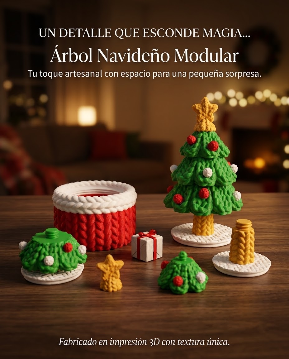 Árbol Navideño Modular 13cm